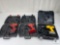 Group of Three Cordless Drills (NO CHARGERS) - DeWalt and Skil
