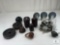 Large Lot of Casters, Wheels and Ceramic Insulators