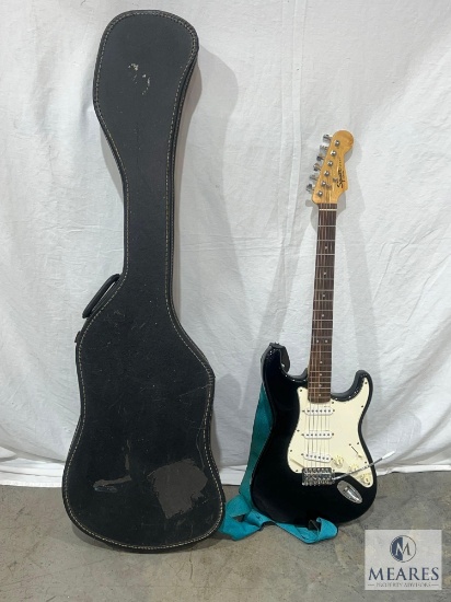 Fender Squire Strat Electric Guitar in Carry Case