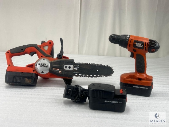 Black and Decker Cordless Limb Saw and Drill