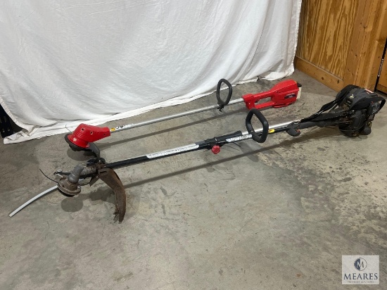 Limb Saw and Two Weed Trimmers