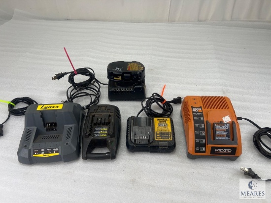 Mixed Lot of Battery Chargers