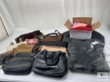 Large Lot of Purses, Electric Leg Warmer