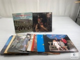 Mixed Lot of LP Records - Kenny Rogers, The Nelons, Charley Pride, Waylon Jennings