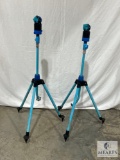 Set of Two Tripod Sprinklers