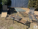 Metal Outdoor Lounge Chairs and Furniture