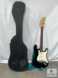Fender Squire Strat Electric Guitar in Carry Case