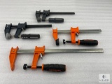 Group of Four Adjustable Wood Clamps
