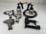 Pneumatic Tool Lot with Paint Sprayers