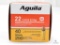 250 Rounds Aguila .22 Long Rifle Ammo. 40 Grain CPSP