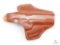 New Leather Two Slot Pancake 1911 Concealment Holster with Thumb Break