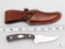 New Schrade Old Timer Sharpfinger Fixed Blade Skinner with Leather Sheath
