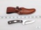 New Schrade Old Timer Sharpfinger Fixed Blade Skinner with Leather Sheath