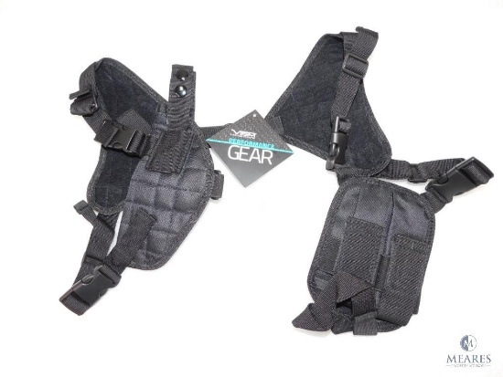 New Tactical Shoulder Holster with Double Magazine Pouch