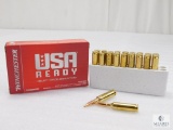 20 Rounds Winchester 6.5 Creedmoor Ammo. 140 Grain FMJ