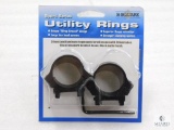 New B-Square 30mm Rifle Scope Rings Matte Finish