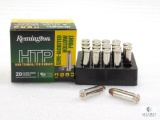 20 Rounds Remington .38 Special +P Ammo. 110 Grain Hollow Point