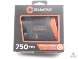 New Simmons 6x20mm Laser Range Finder