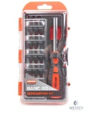 New 22 Piece Birchwood Casey Gunsmith Screwdriver and Bit Set in Hard Case