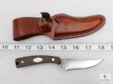 New Schrade Old Timer Sharpfinger Fixed Blade Skinner with Leather Sheath