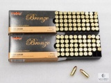 100 Rounds PMC 9mm Ammo. 124 Grain FMJ