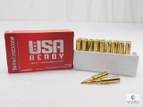 20 Rounds Winchester 6.5 Creedmoor Ammo. 140 Grain FMJ