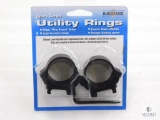 New B-Square 30mm Rifle Scope Rings Matte Finish