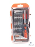 New 22 Piece Birchwood Casey Gunsmith Screwdriver and Bit Set in Hard Case