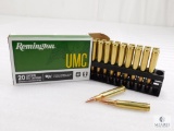 20 Rounds Remington 30-06 Ammo. 150 Grain FMJ