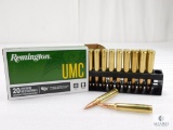 20 Rounds Remington 30-06 Ammo. 150 Grain FMJ