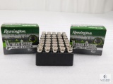 40 Rounds Remington .45 ACP Ammo. 185 Grain Hollow Point Self Defense