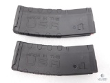 Two New 30 Round AR15 5.56 Rifle Magazines