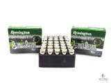 40 Rounds Remington .45 ACP Ammo. 185 Grain Hollow Point Self Defense