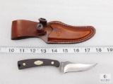 New Schrade Old Timer Sharpfinger Fixed Blade Skinner with Leather Sheath