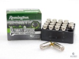 20 Rounds Remington .45 ACP Ammo. 185 Grain Hollow Point Self Defense
