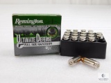 20 Rounds Remington .40 S&W Ammo. 165 Grain Hollow Point Self Defense