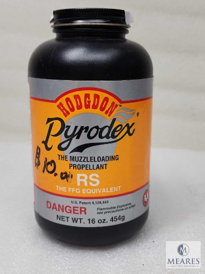 Hodgdon Pyrodex Muzzleloading Propellant RS, The FFG Equivalent - NO SHIPPING