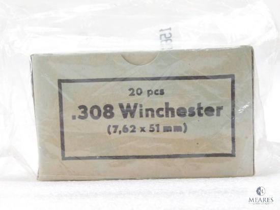 20 Rounds .308 Winchester 7.62x51mm