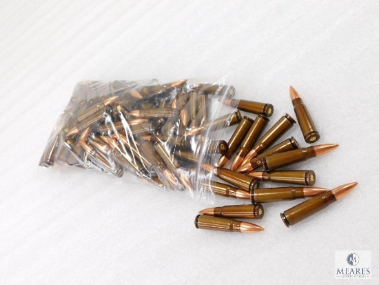100 Rounds 7.62x39mm Cal Coated