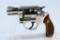 (6389) S&W Model 36 Chief's Special DA/SA .38 Special Nickel Plated Revolver
