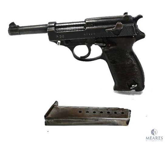 (5998) Mauser (ac 45) P-38 Semi Auto 9mm Pistol