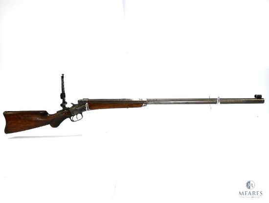 (6300) Antique Remington Hepburn Falling Block Rifle Chambered for .40-70 SS
