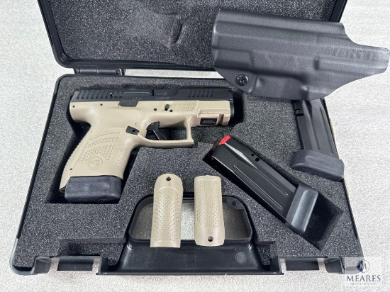 (4683) CZ P-10 S Semi-Auto 9mm Pistol FDE