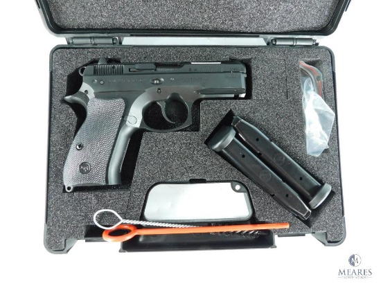 (6115) NEW CZ-75 P-01 Compact Semi-Auto 9mm Pistol