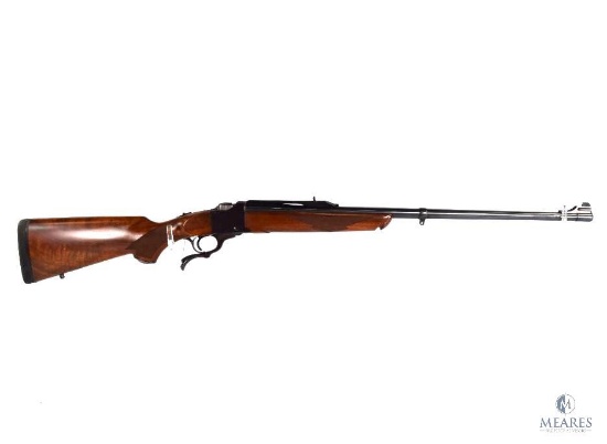 (5896) Ruger No. 1 Lever Actuated Falling Block Rifle Chambered in .338 Win. Mag.