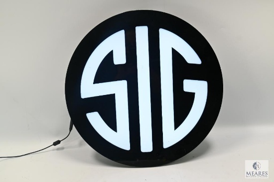 SIG Lighted Sign