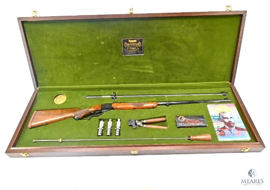 (6290) Ruger No. 1 Lyman Centennial Set .45-70 Falling Block Rifle