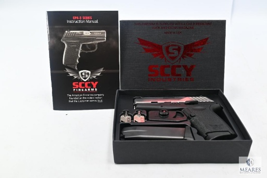 (6280) SCCY CPXTT Semi-Auto .380ACP Pistol