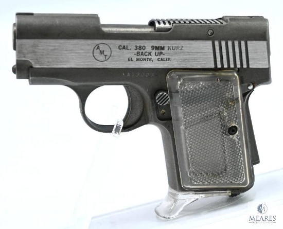 (6387) AMT Back-up Semi-Auto .380ACP Pistol