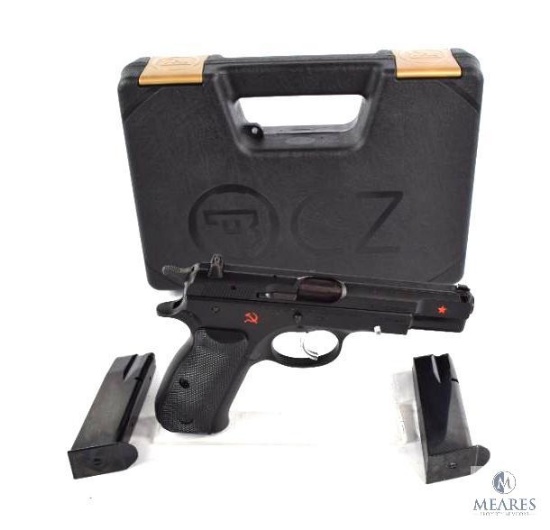 (6066) CZ 75B Cold War Commemorative Semi-Auto 9mm Pistol